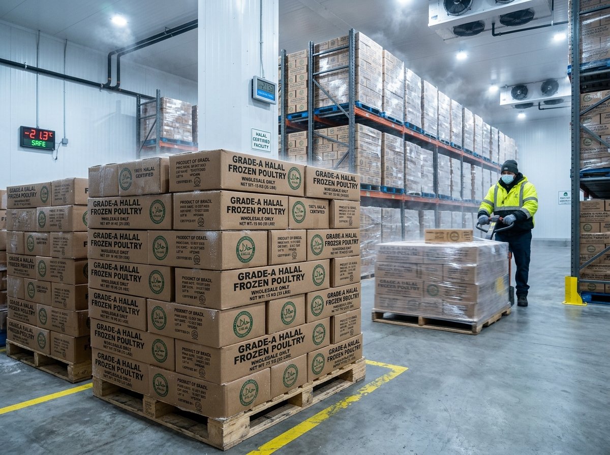 Grade-A Halal Poultry Master Boxes